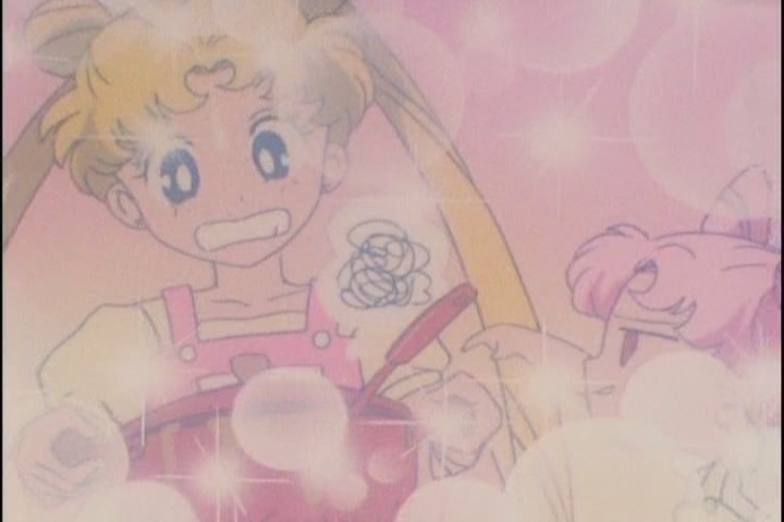 Yeah, this was the fondest memory Chibi-Usa had for Usagi, apparently. So nice