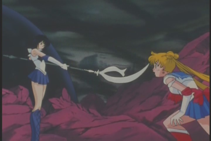 "Yeeeeah I think you've done enough today Sailor Moon. Maybe take a lunchbreak now."